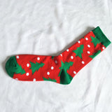 Christmas Style Weed Socks Cotton