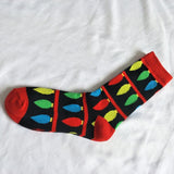 Christmas Style Weed Socks Cotton