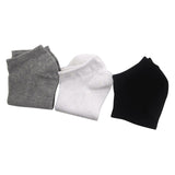 Low Cut Men Socks White Ankle Weed