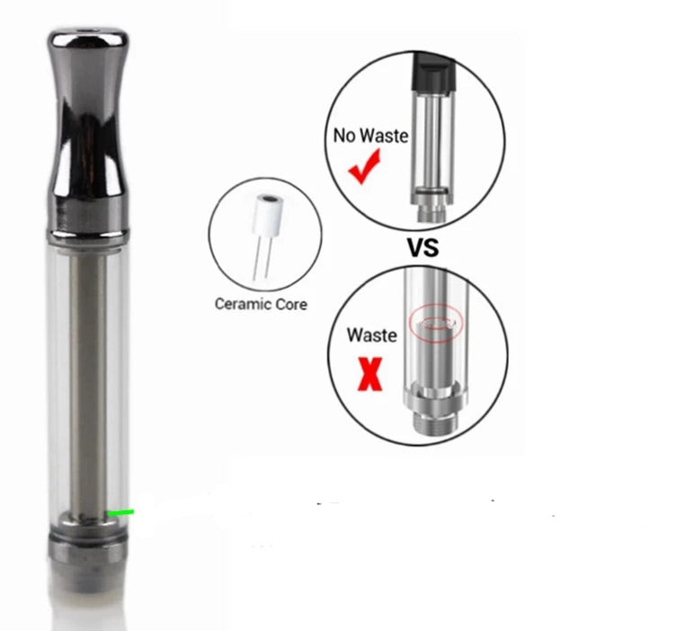Ceramic Coil glass cartridge Thick CBD Oil