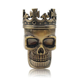 King Skull Metal Herbal Grinder Spice Weed