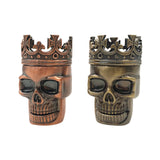 King Skull Metal Herbal Grinder Spice Weed