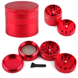 Weed Herb Grinder Smoke 4 Parts