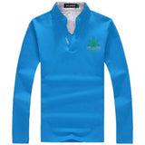 Weeds Green Leaf Men Print T Shirt