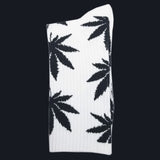 Comfortable Cotton Socks Leaf Casual