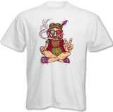 Mens T-Shirt Weed Design Cotton
