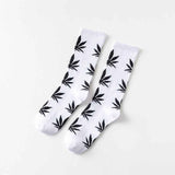 Comfortable Cotton Socks Leaf Casual
