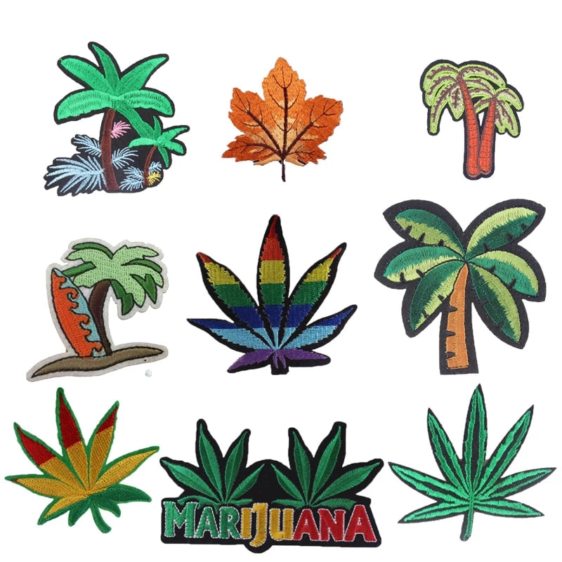 Plant patch Iron on clothes