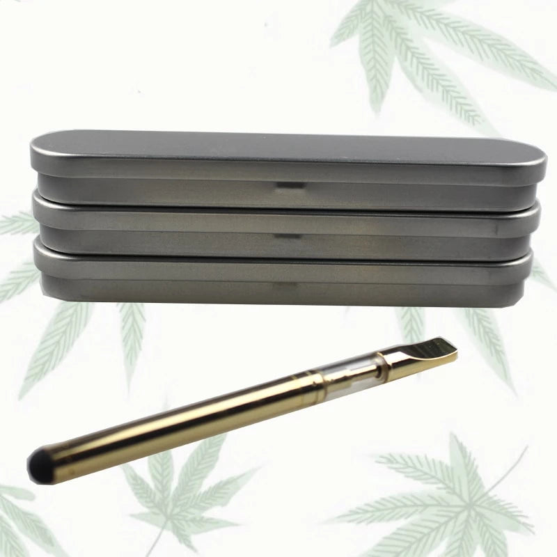 Golden Glass Vaporizer For Thick CBD Oil Tank