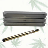 Golden Glass Vaporizer For Thick CBD Oil Tank