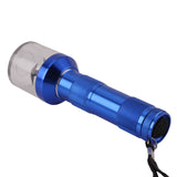 Flashlight Shape Metal Smoke Tobacco Grinder