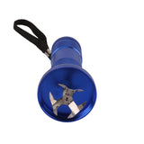 Flashlight Shape Metal Smoke Tobacco Grinder