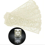 Light Candles Cover Paper Lamp